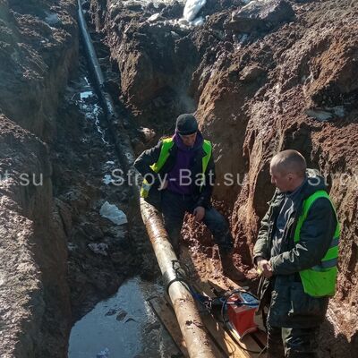 Прокладки пнд трубы и ее электромуфтовая сварка